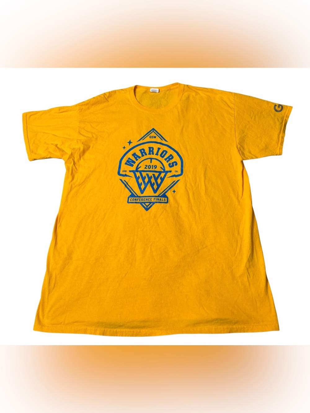 🏀2019 Golden State Warriors Mens T-Shirt Conference Finals Designed by Benny Go